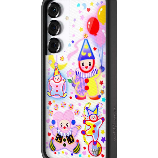 Wildflower Galaxy S25 case Plus Clown Around Red Cute