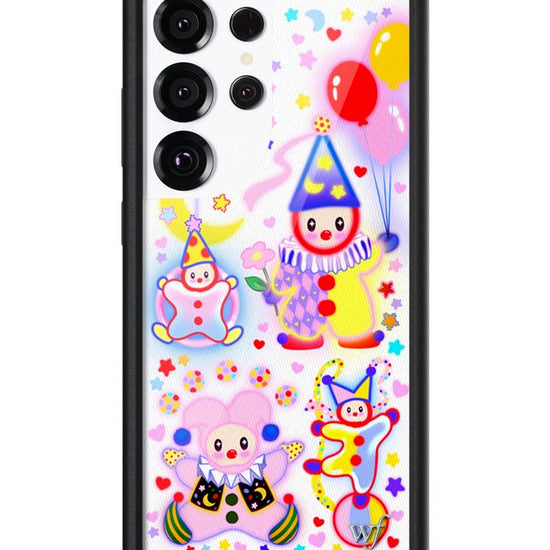 Wildflower Galaxy S25 case Ultra Clown Around Red Cute