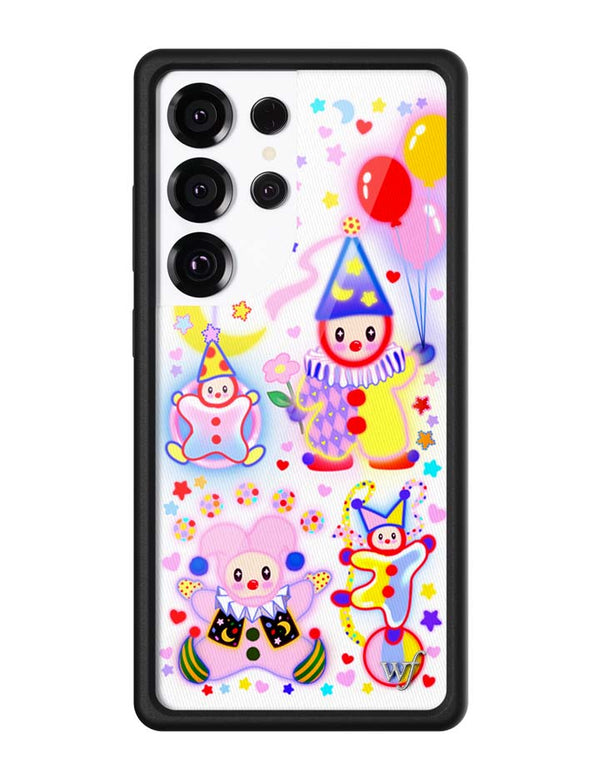 Wildflower Galaxy S25 case Ultra Clown Around Red Cute