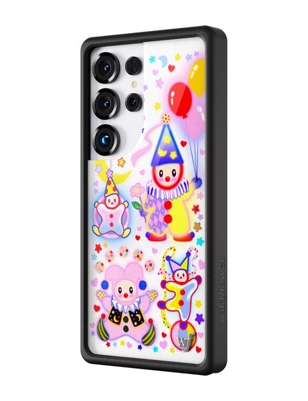 Wildflower Galaxy S25 case Ultra Clown Around Red Cute