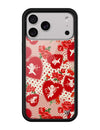 Wildflower iPhone case 17 Pro Max Cupid Dot Hearts Red Cute