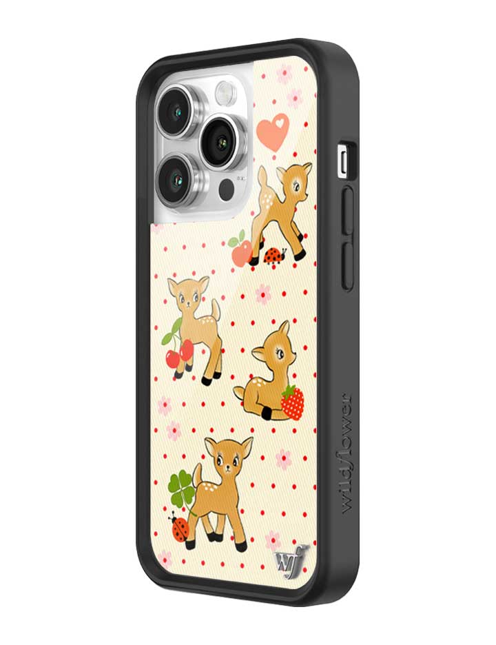 Wildflower iPhone case 14 Pro Oh Deer Animals Cute