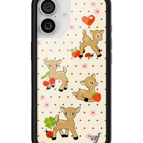 Wildflower iPhone case 17 Oh Deer Animals Cute
