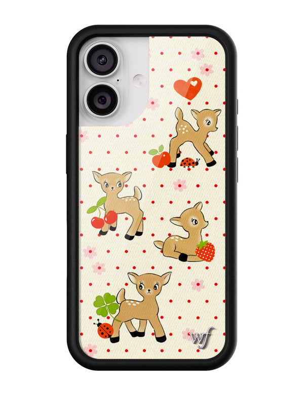 Wildflower iPhone case 17 Oh Deer Animals Cute