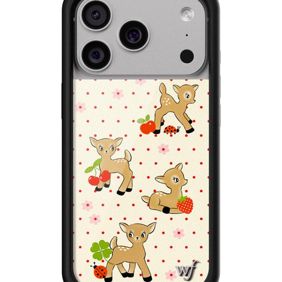Wildflower iPhone case 17 Pro Oh Deer Animals Cute