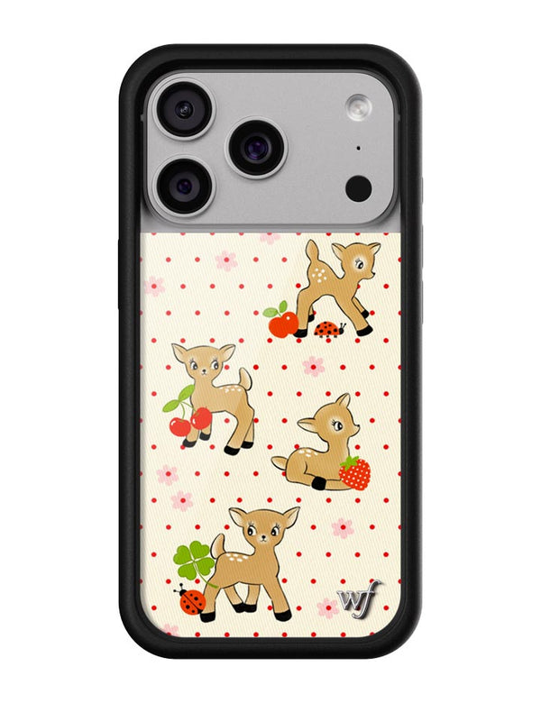 Wildflower iPhone case 17 Pro Oh Deer Animals Cute