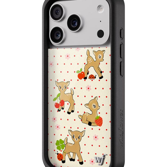 Wildflower iPhone case 17 Pro Oh Deer Animals Cute