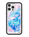 Wildflower iPhone case 16 Pro Max Dolphin Dreams Blue Cute