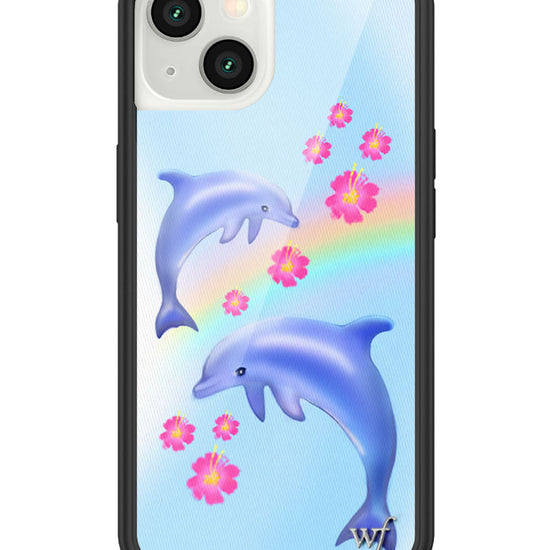 wildflower dolphin love iphone 13