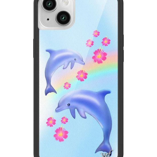 wildflower dolphin love iphone 14