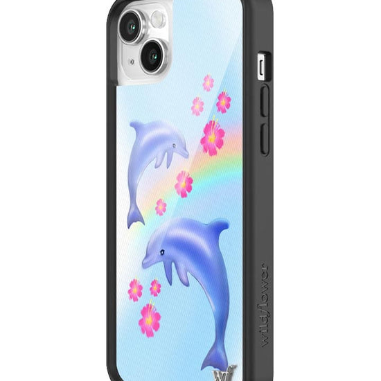 wildflower dolphin love iphone 14