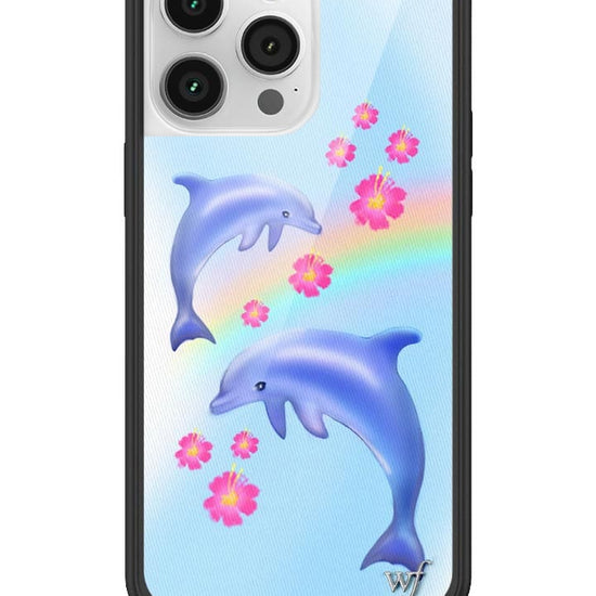 wildflower dolphin love iphone 14promax