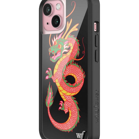 wildflower year of the dragon iphone 15 case