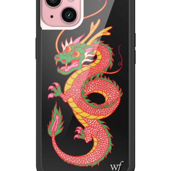 wildflower year of the dragon iphone 15plus case