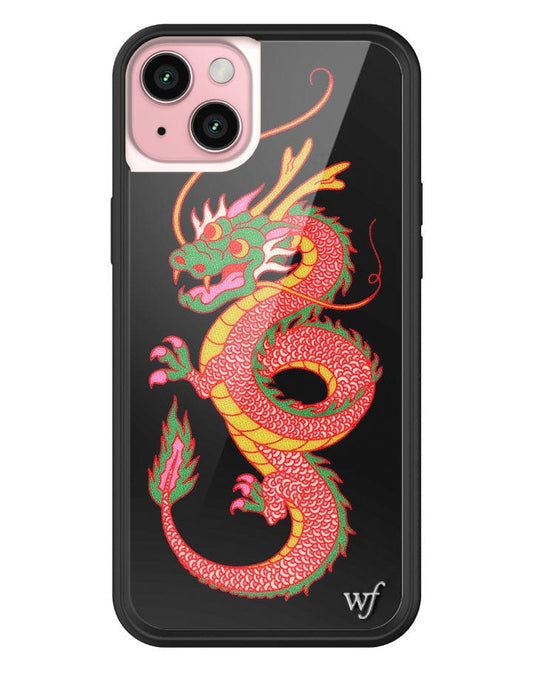 wildflower year of the dragon iphone 15plus case