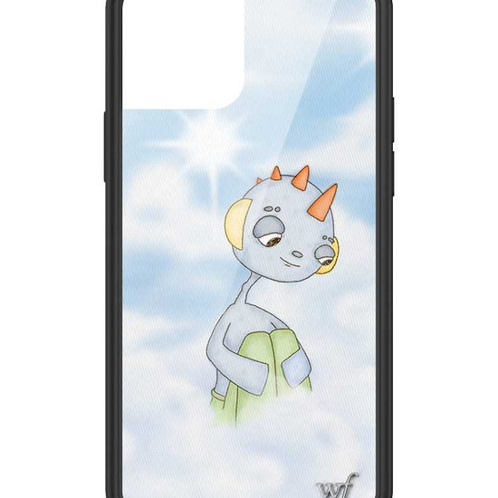 Wildflower iPhone case 12/12 Pro Drew Blue Clouds Pink Cute