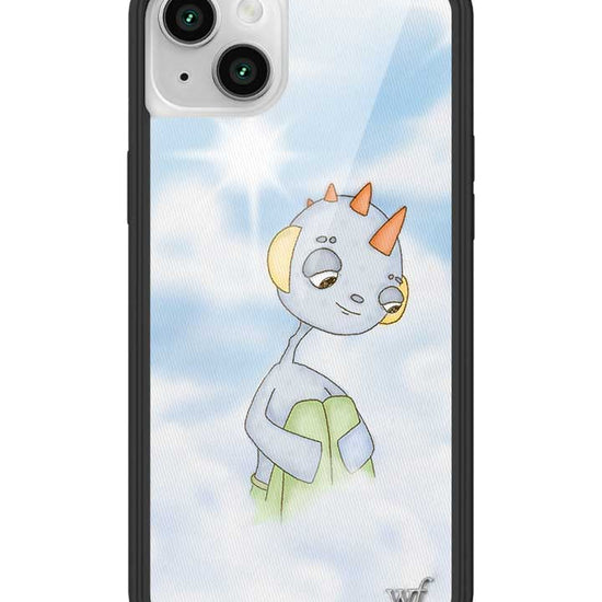 Wildflower iPhone case 13 Drew Blue Clouds Pink Cute