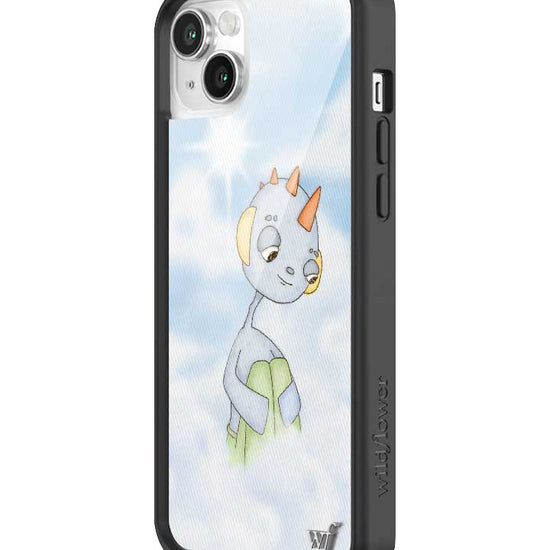Wildflower iPhone case 13 Drew Blue Clouds Pink Cute