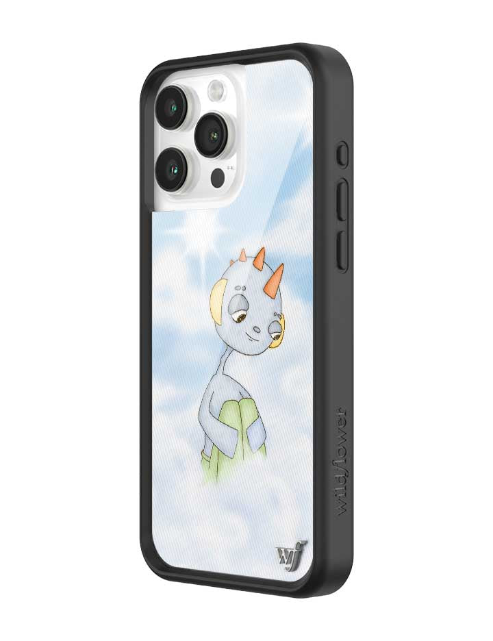 Wildflower iPhone case 15 Pro Max Drew Blue Clouds Pink Cute