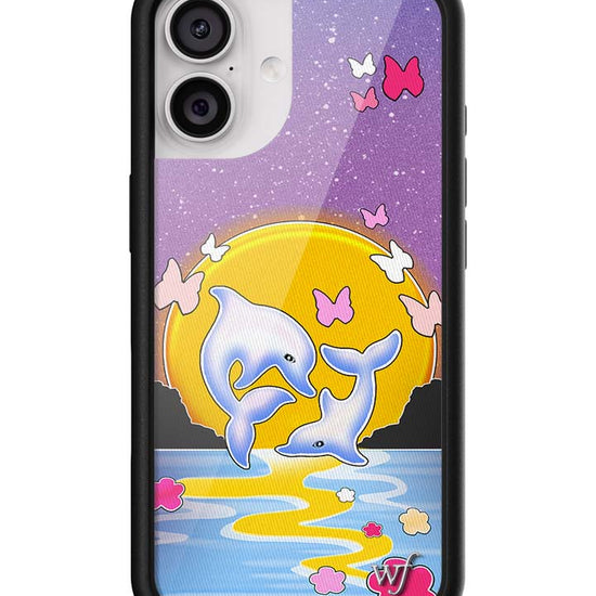Wildflower iPhone case 17 Dolphin Sunset Animals Cute