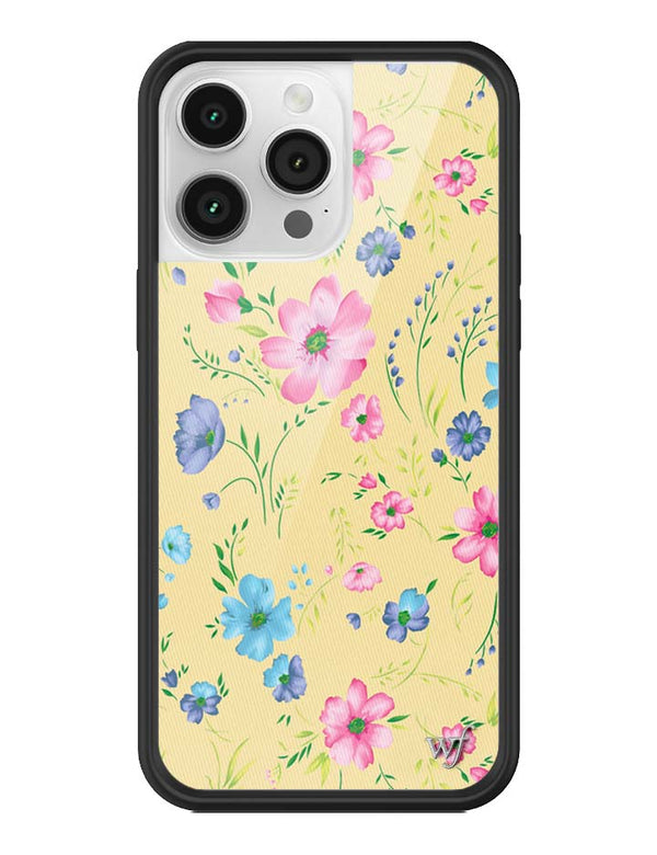 Wildflower iPhone case 14 Pro Max Frankies Bikinis Bellissima Collab Flowers Cute