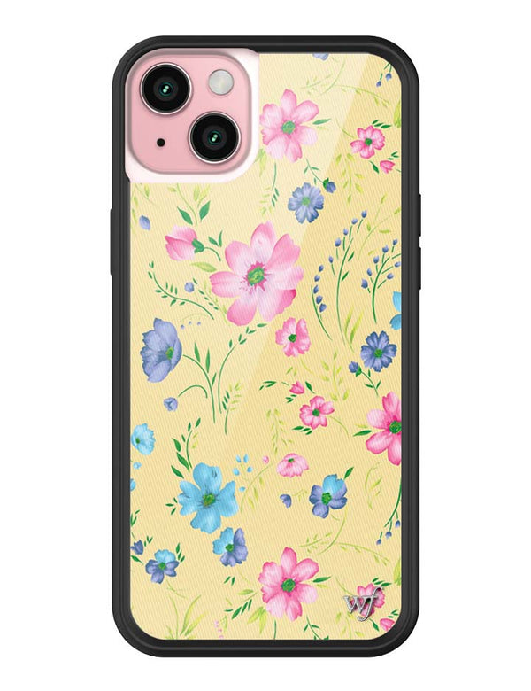 Wildflower iPhone case 15 Plus Frankies Bikinis Bellissima Collab Flowers Cute