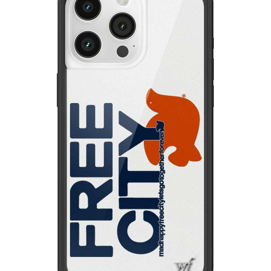 Wildflower iPhone case 15 Pro Max THE MADHAPPY & FREECITY TOGETHERFOREVER WHITE NAVY Collab Cute
