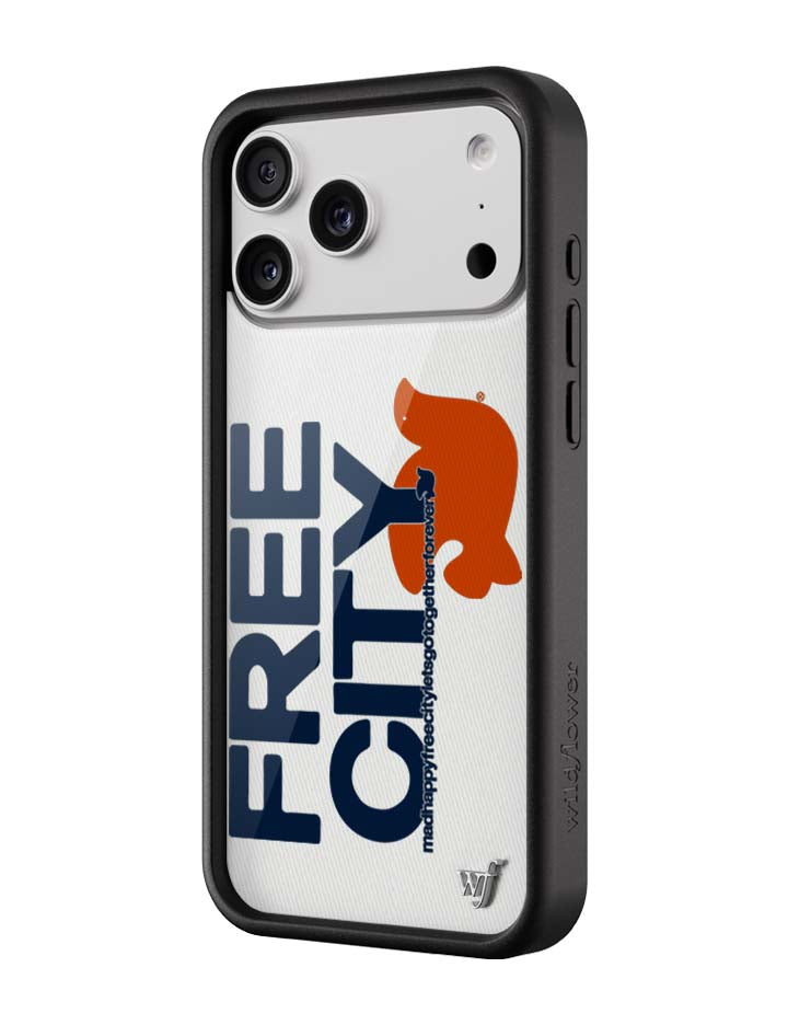 THE MADHAPPY & FREECITY TOGETHERFOREVER / WHITE & NAVY iPhone 17