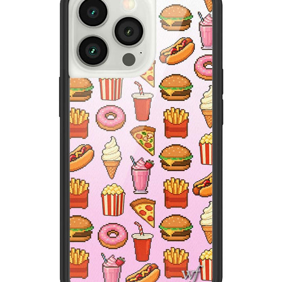 Wildflower iPhone case 13 Pro Food Court Pink Cute