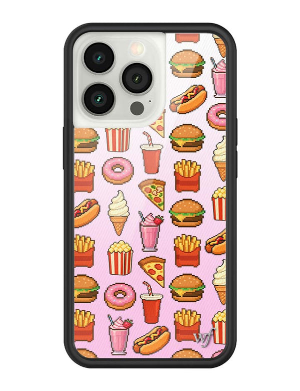 Wildflower iPhone case 13 Pro Food Court Pink Cute