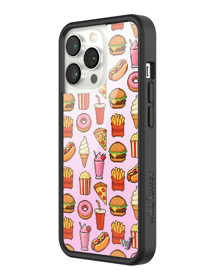 Wildflower iPhone case 13 Pro Food Court Pink Cute