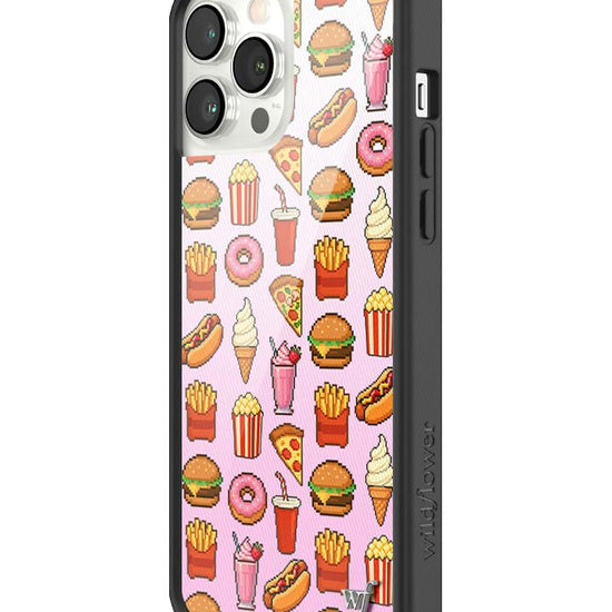 Wildflower iPhone case 13 Pro Max Food Court Pink Cute