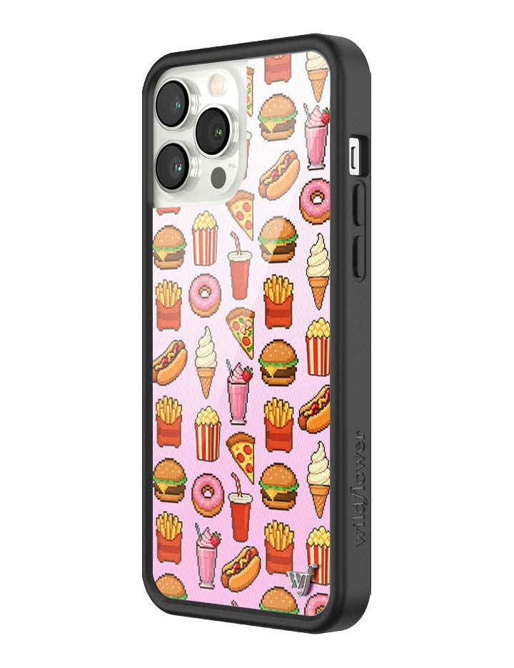 Wildflower iPhone case 13 Pro Max Food Court Pink Cute