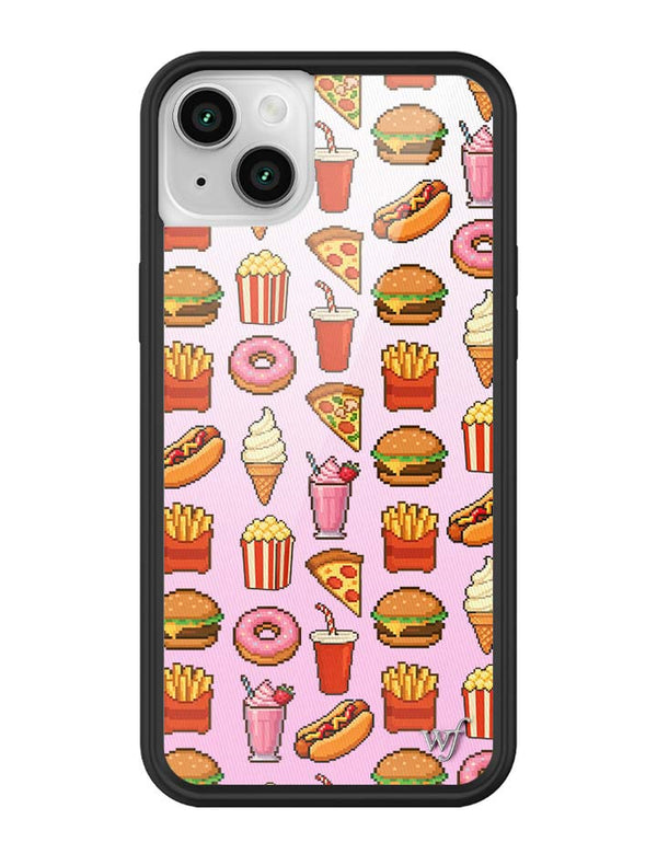 Wildflower iPhone case 14 Food Court Pink Cute