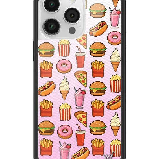 Wildflower iPhone case 14 Pro Max Food Court Pink Cute