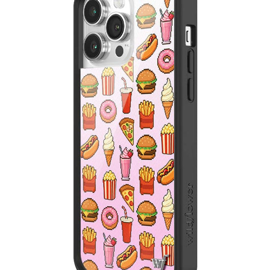 Wildflower iPhone case 14 Pro Max Food Court Pink Cute