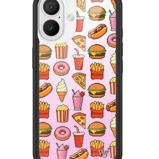 Wildflower iPhone case 16 Food Court Pink Cute