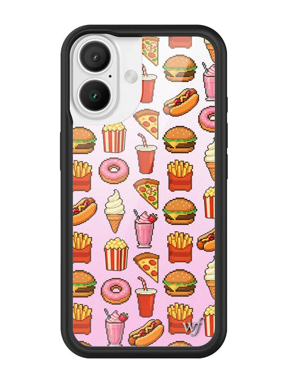 Wildflower iPhone case 16 Food Court Pink Cute