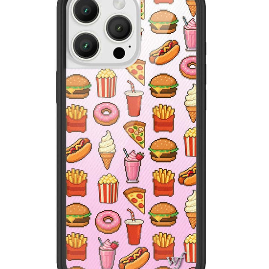 Wildflower iPhone case 16 Pro Max Food Court Pink Cute