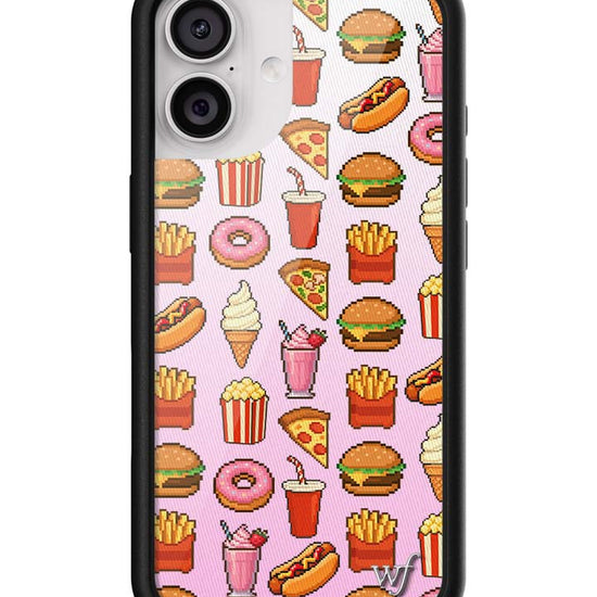 Wildflower iPhone case 17 Food Court Pink Cute