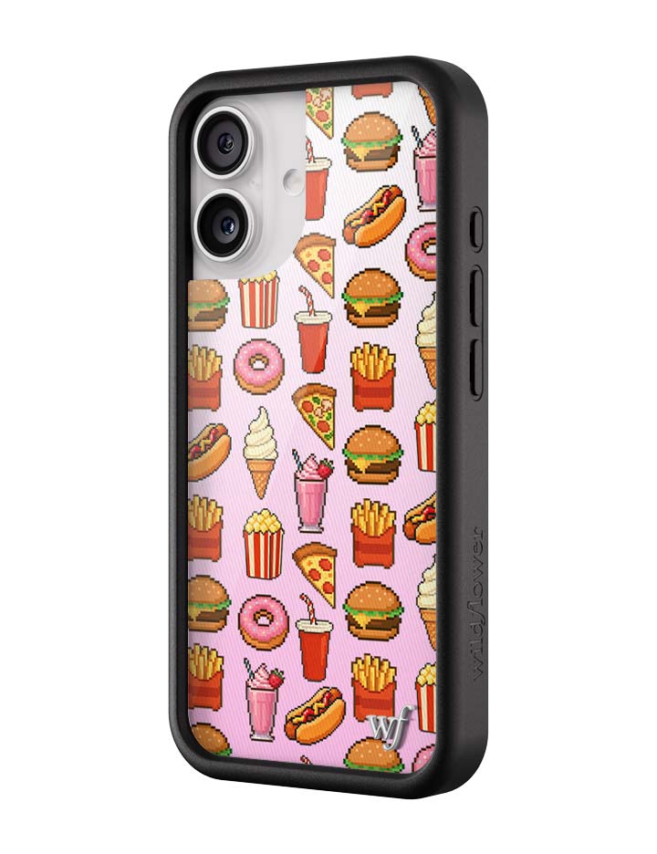 Wildflower iPhone case 17 Food Court Pink Cute