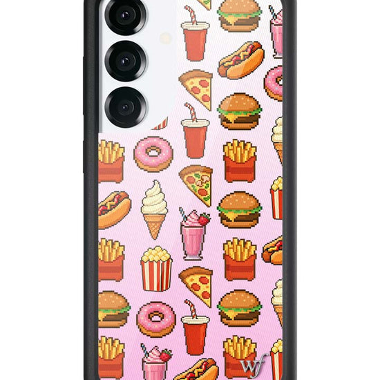 Wildflower Galaxy S25 case Food Court Pink Cute