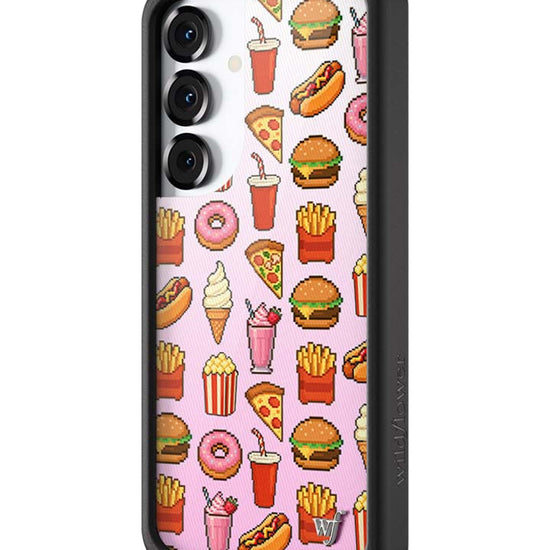 Wildflower Galaxy S25 case Food Court Pink Cute