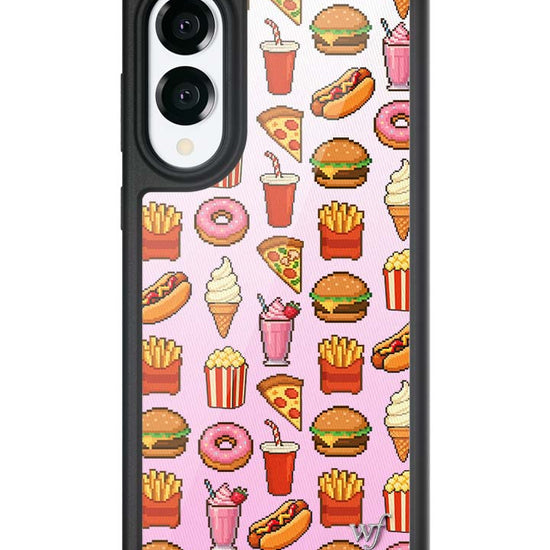 Wildflower Galaxy S25 case Edge Food Court Pink Cute