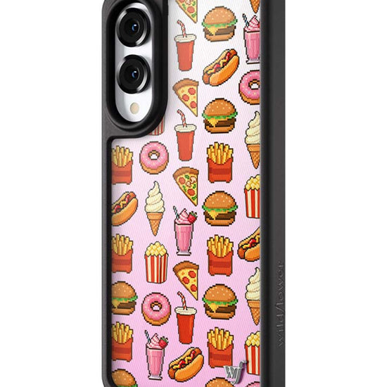 Wildflower Galaxy S25 case Edge Food Court Pink Cute