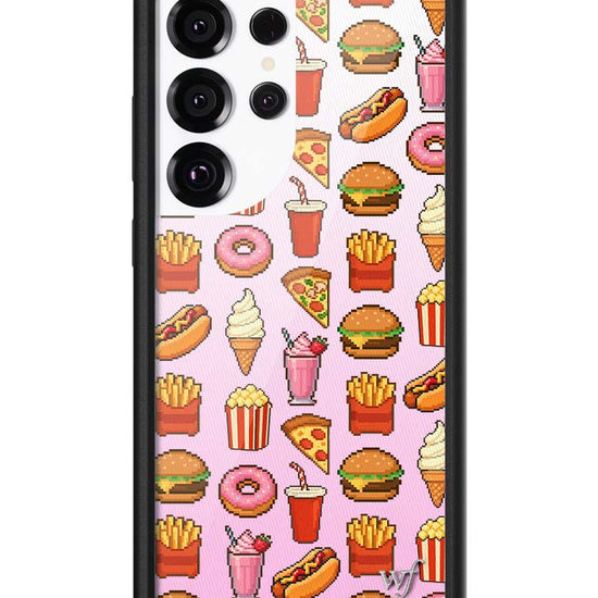 Wildflower Galaxy S25 case Ultra Food Court Pink Cute
