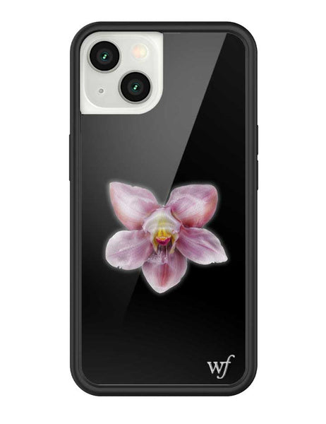 wild flower iPhone13ケース　BLACKPINK LISA使用 FLGL2013-Orchid-iPhone-13-Case