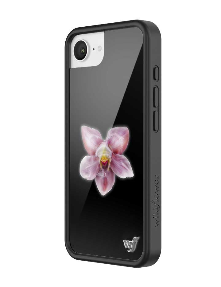 Orchid | Black iPhone 17e Case – Wildflower Cases