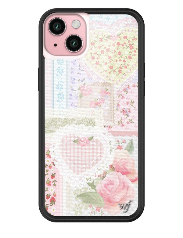 Wildflower Frilly Floral iPhone 15 Plus Case