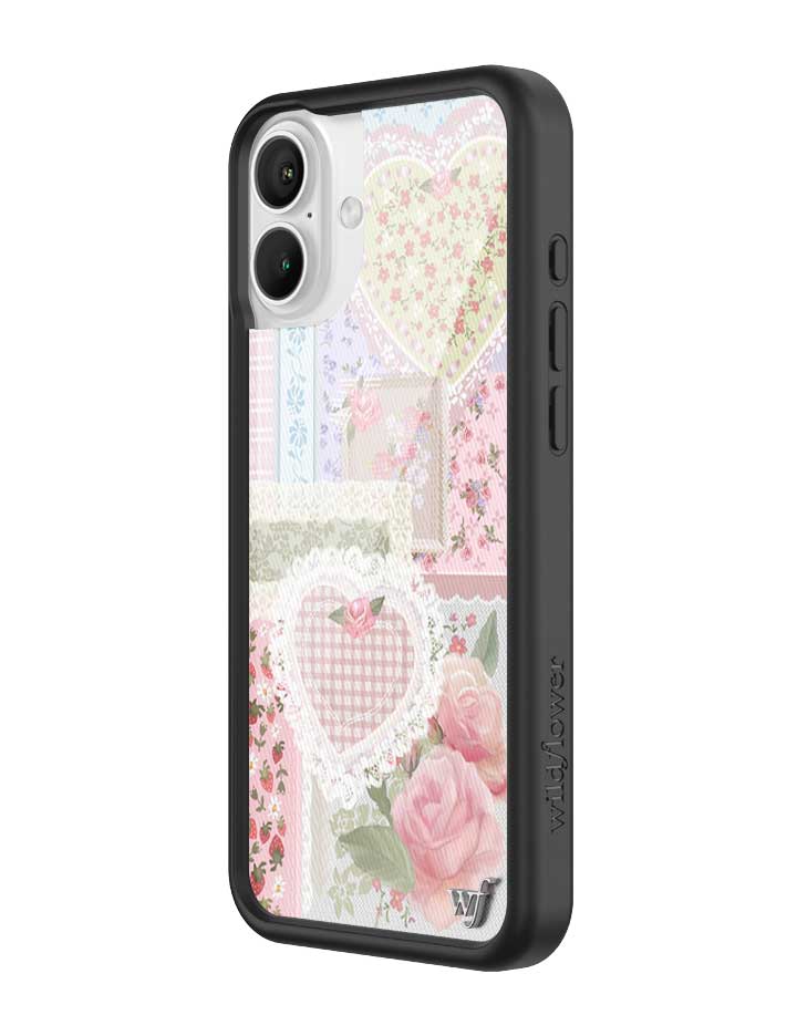 Wildflower Frilly Floral iPhone 16 Plus Case